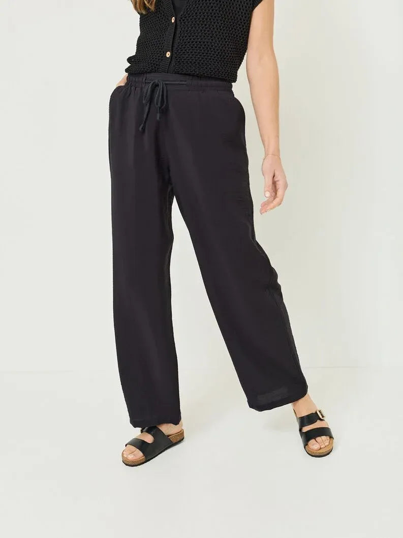 Relaxed Drawstring Trousers