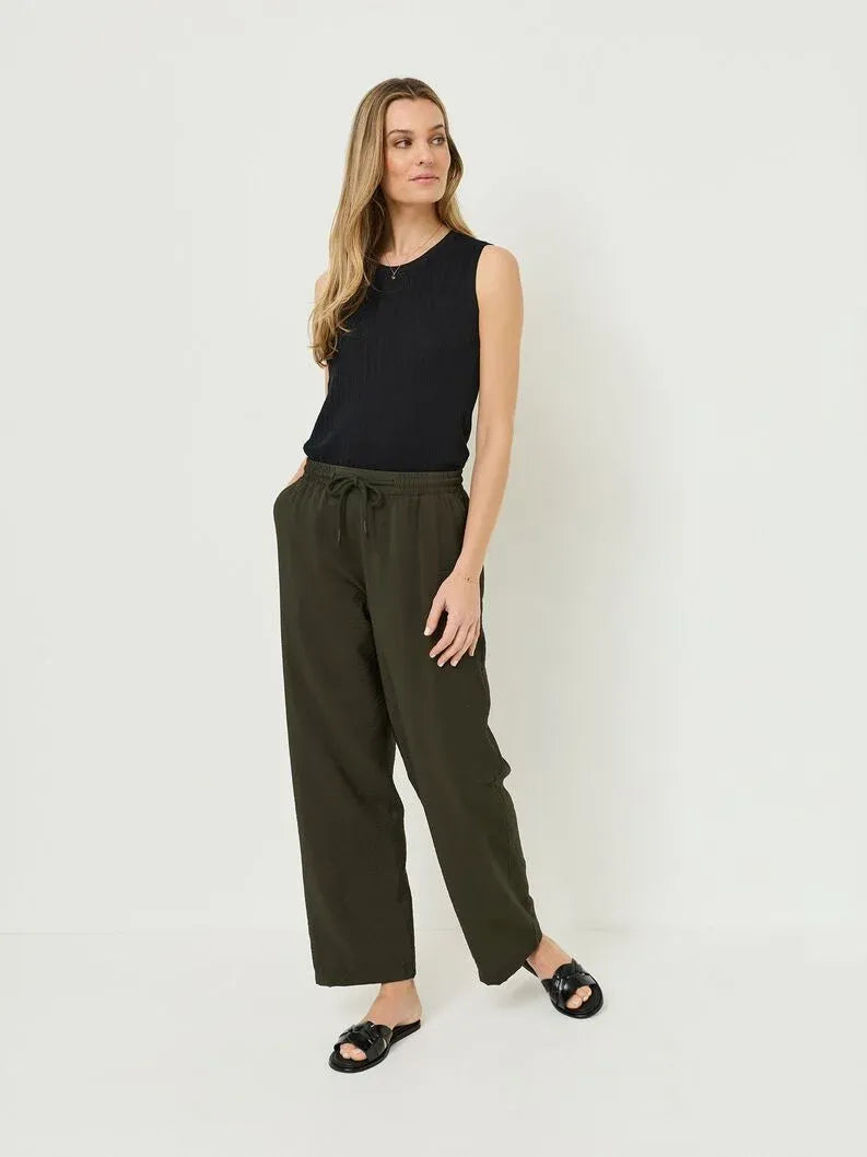 Relaxed Drawstring Trousers
