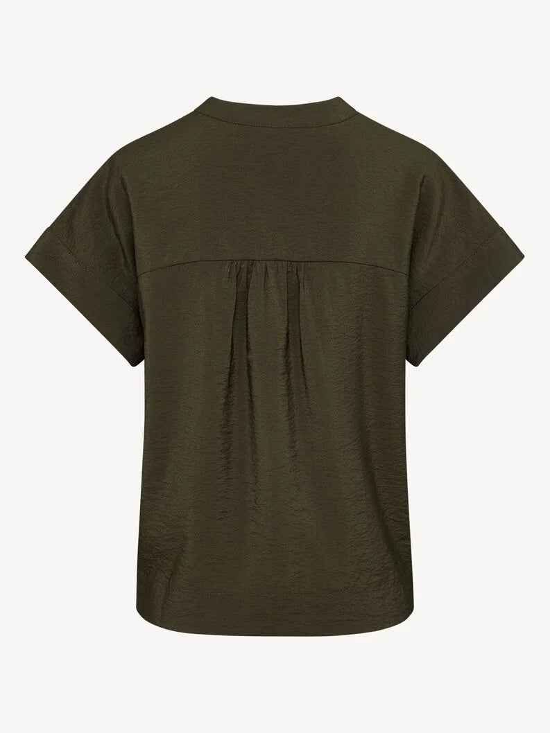 Relaxed Short-Sleeve Fluid T-Shirt