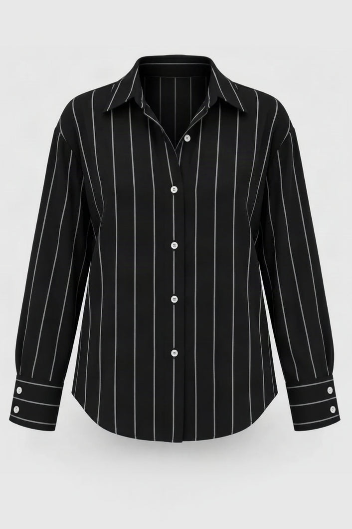 Relaxed Pinstripe Shirt