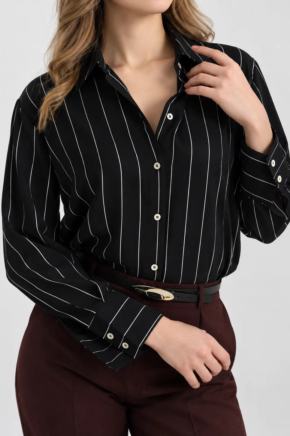 Relaxed Pinstripe Shirt