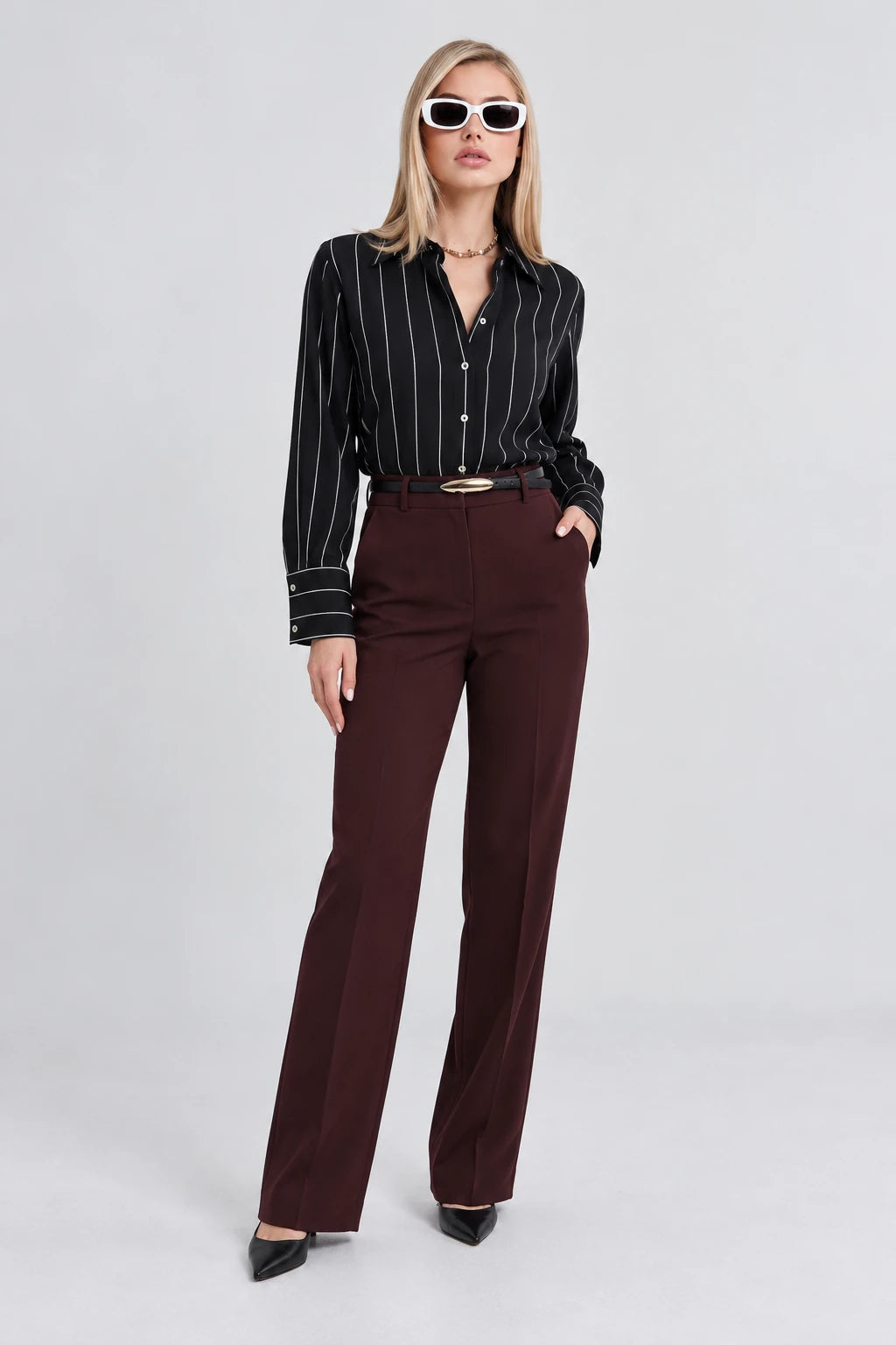 Relaxed Pinstripe Shirt