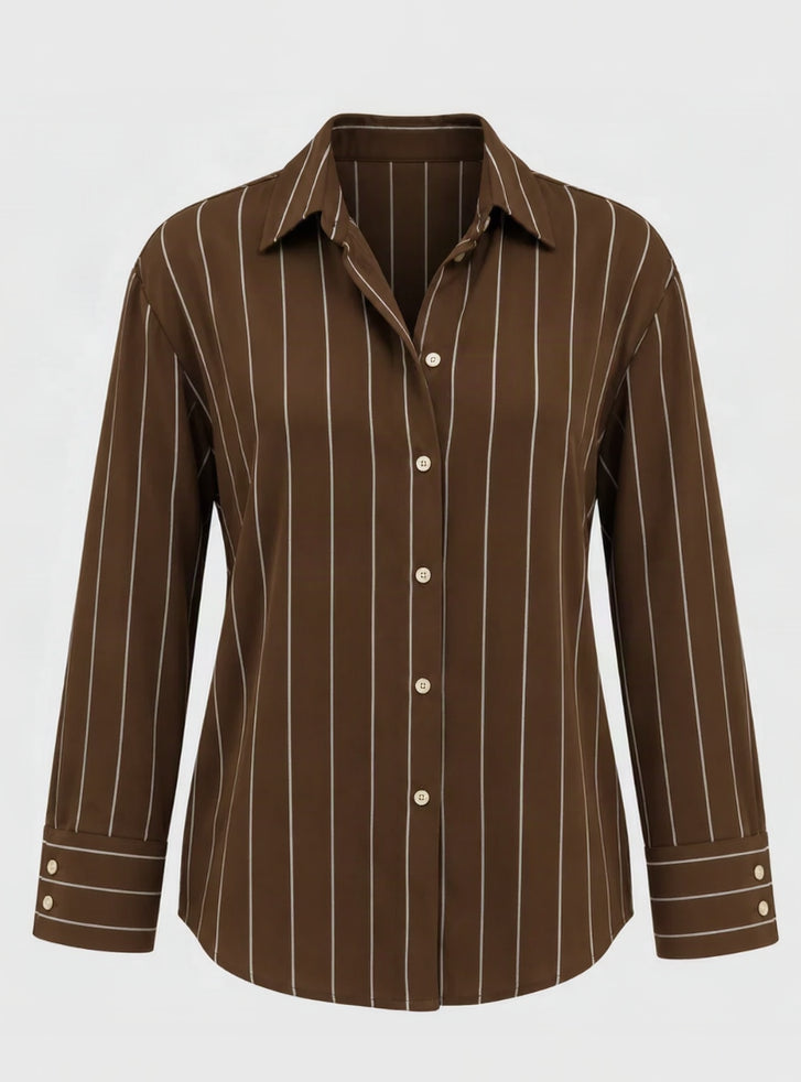 Relaxed Pinstripe Shirt