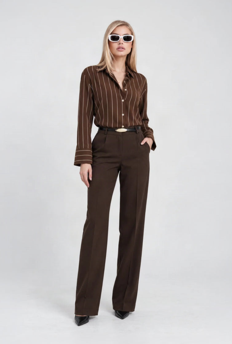 Relaxed Pinstripe Shirt