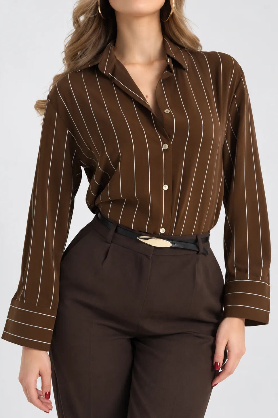 Relaxed Pinstripe Shirt