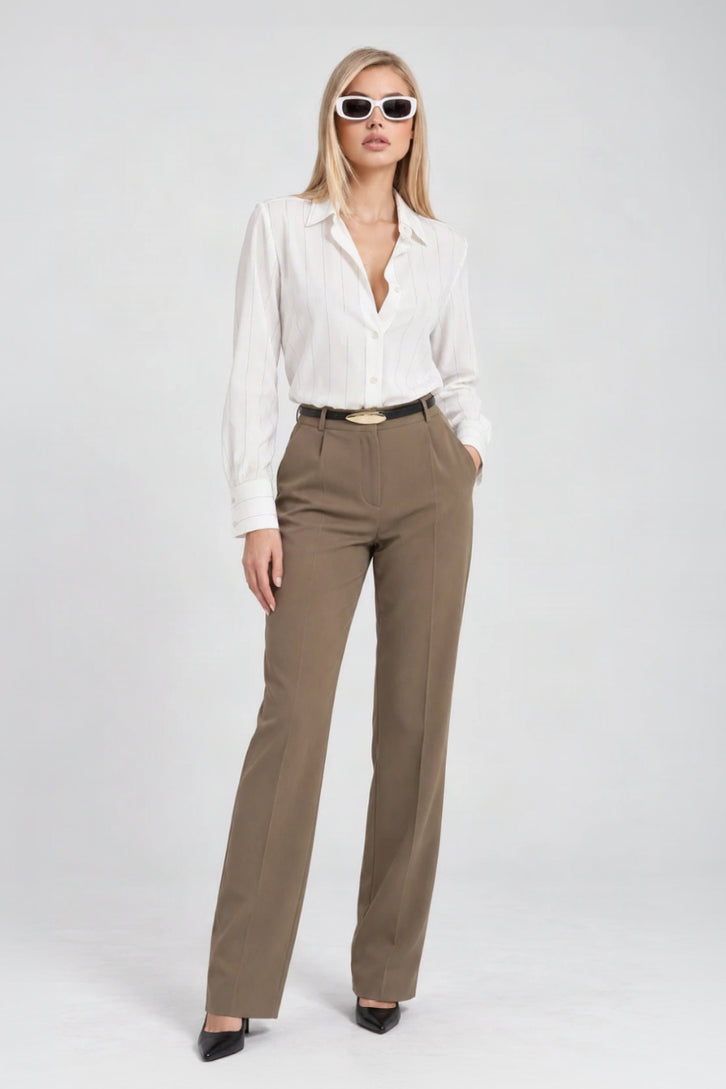 Relaxed Pinstripe Shirt