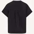 RH-MF-W-066BLACK5 Aria Short-Sleeve Fluid Blouse