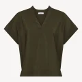 RH-MF-W-066FORESTNIGHT4 Aria Short-Sleeve Fluid Blouse