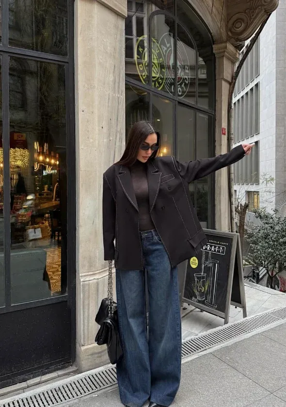 Atelier Contrast-Stitch Jacket