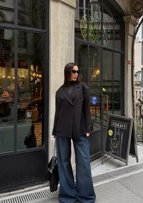 Atelier Contrast-Stitch Jacket