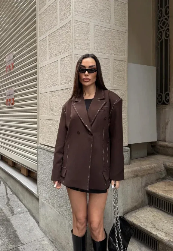 Atelier Contrast-Stitch Jacket